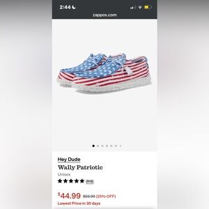 American Flag Hey Dudes